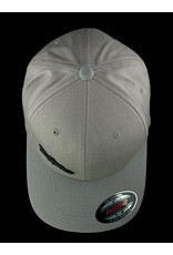 Borosyndicate Boro Dark grey hat with black thread flexfit S / M