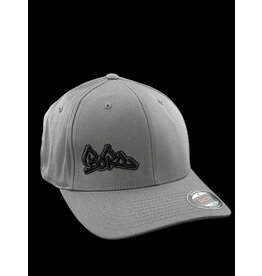 Borosyndicate Boro Dark grey hat with black thread flexfit L / XL