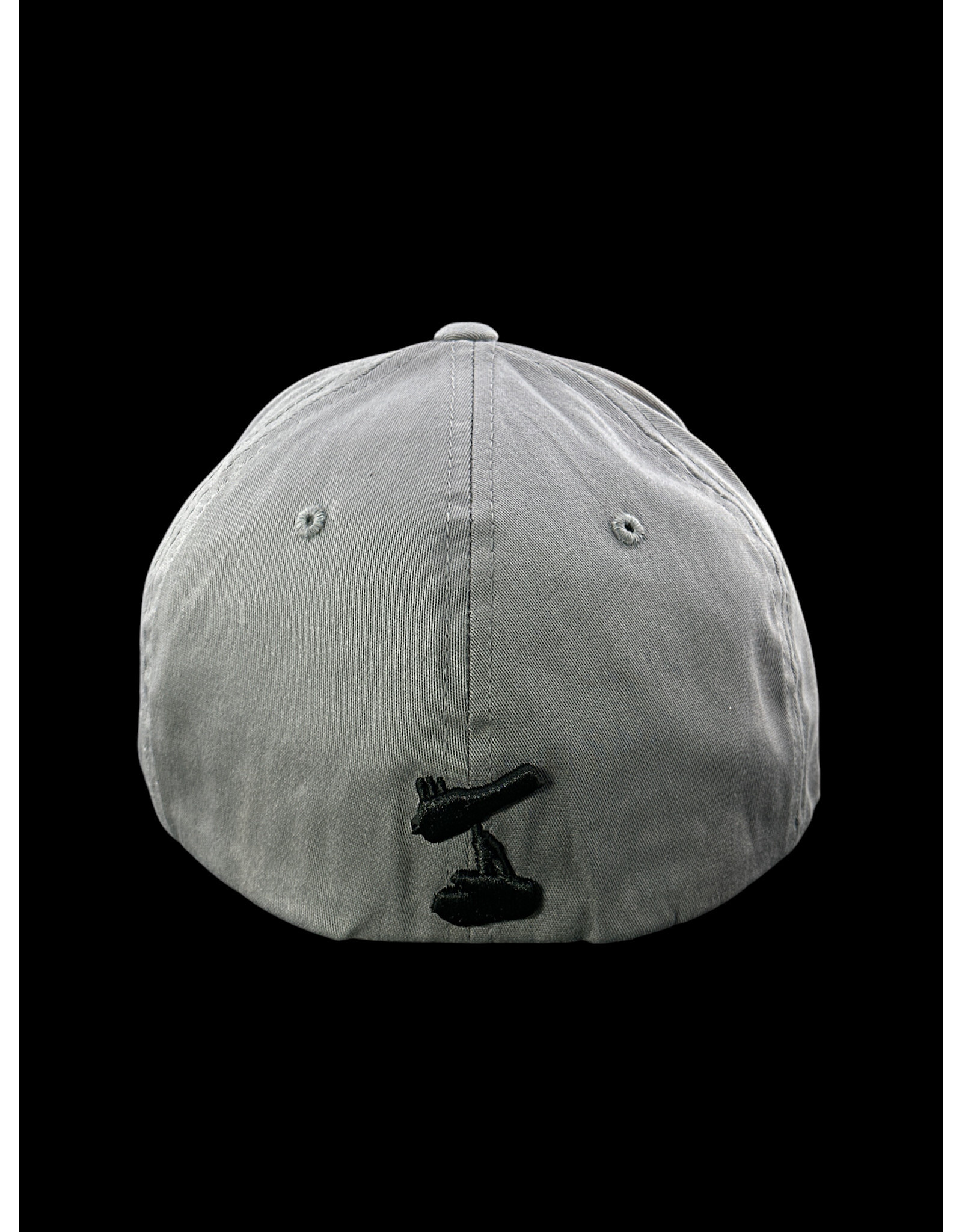 Borosyndicate Boro Dark grey hat with black thread flexfit L / XL