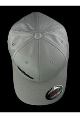 Borosyndicate Boro Dark grey hat with black thread flexfit L / XL