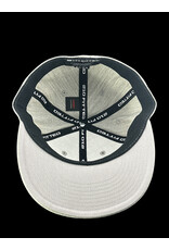 Borosyndicate Boro Grey hat with black thread 210 fitted 6 7/8 - 7 1/4