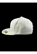 Borosyndicate Boro Grey hat with black thread 210 fitted 6 7/8 - 7 1/4