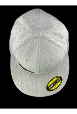Borosyndicate Boro Grey hat with black thread 210 fitted 6 7/8 - 7 1/4