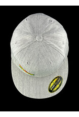 Borosyndicate Boro Grey hat with Rasta thread 210 fitted 6 7/8 - 7 1/4