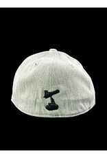 Borosyndicate Boro Grey hat with Rasta thread 210 fitted 6 7/8 - 7 1/4