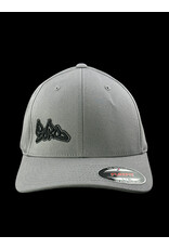 Borosyndicate Boro Dark grey hat with black thread flexfit L / XL