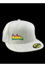 Borosyndicate Boro Grey hat with Rasta thread 210 fitted 7 1/4 - 7 5/8