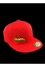Borosyndicate Boro Red hat with Rasta thread 210 fitted 6 7/8 - 7 1/4