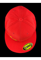 Borosyndicate Boro Red hat with Rasta thread 210 fitted 6 7/8 - 7 1/4