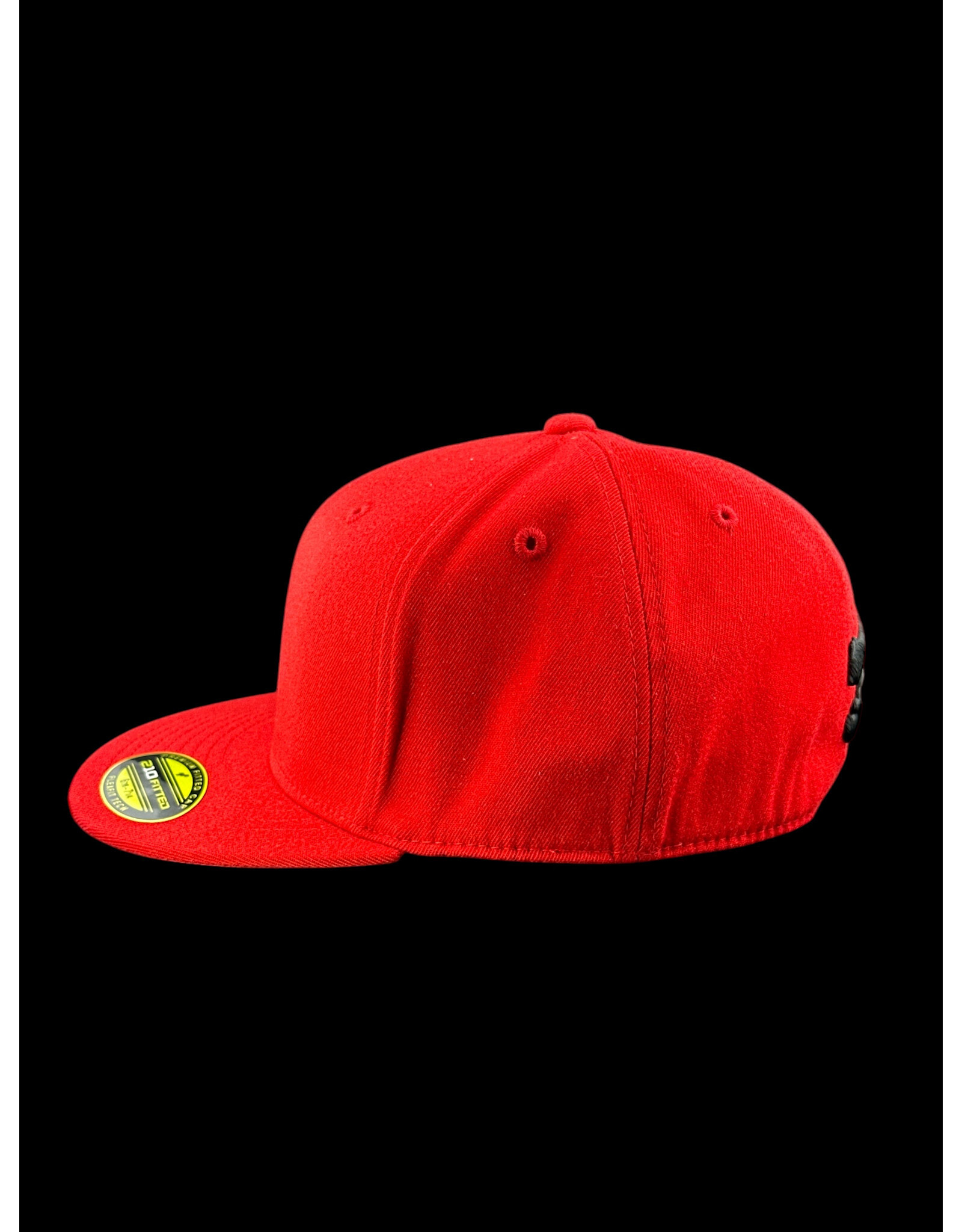 Borosyndicate Boro Red hat with Rasta thread 210 fitted 6 7/8 - 7 1/4