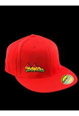 Borosyndicate Boro Red hat with rasta thread 210 fitted 7 1/4 - 7 5/8