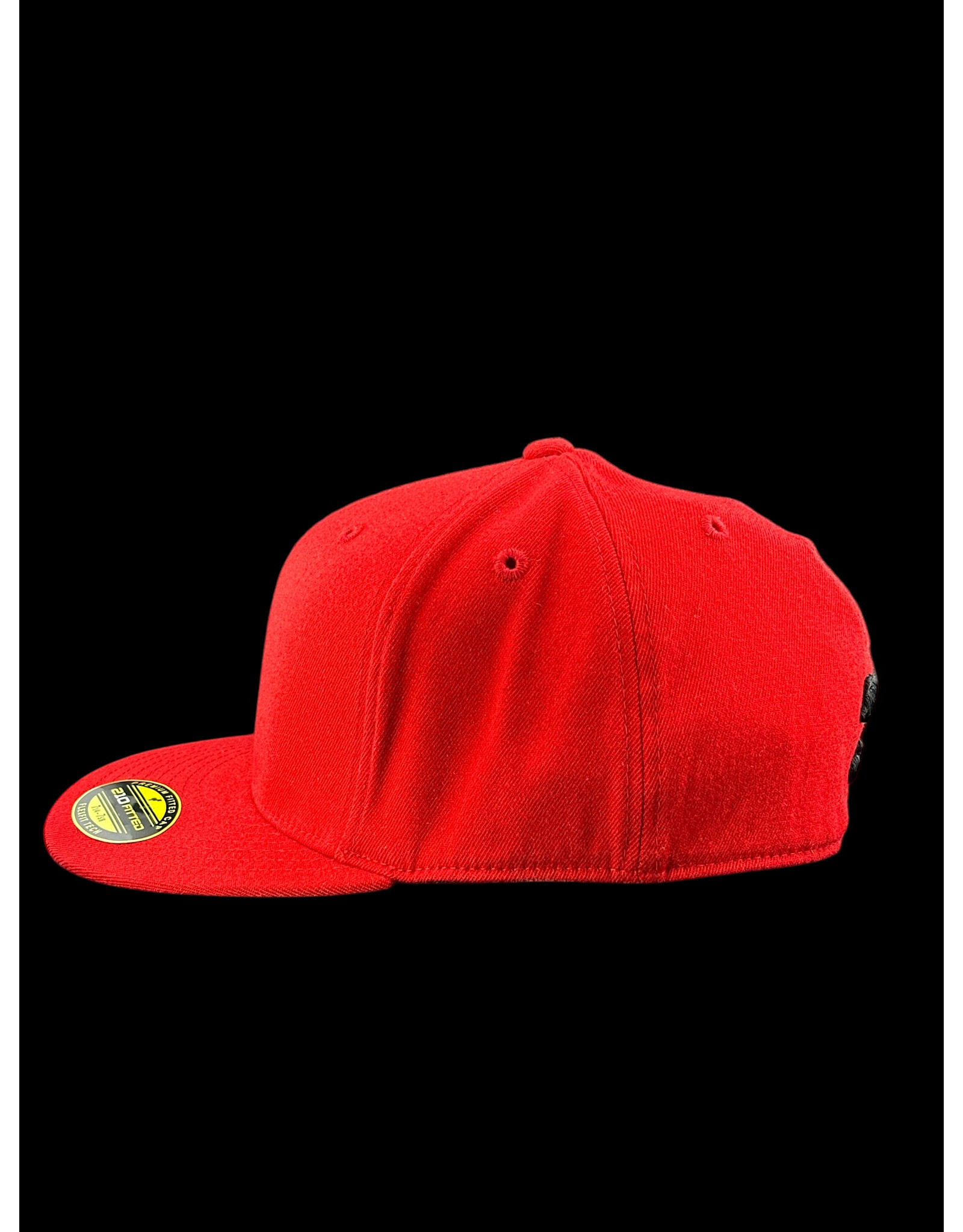Borosyndicate Boro Red hat with rasta thread 210 fitted 7 1/4 - 7 5/8