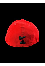 Borosyndicate Boro Red hat with rasta thread 210 fitted 7 1/4 - 7 5/8
