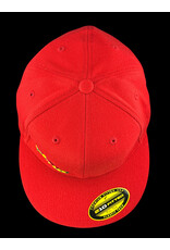 Borosyndicate Boro Red hat with rasta thread 210 fitted 7 1/4 - 7 5/8