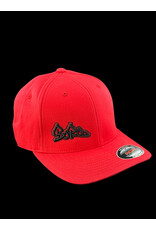 Borosyndicate Boro Red hat with black thread flexfit L / XL
