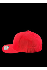 Borosyndicate Boro Red hat with black thread flexfit L / XL