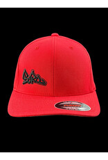Borosyndicate Boro Red hat with black thread flexfit L / XL