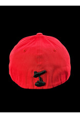 Borosyndicate Boro Red hat with black thread flexfit S / M