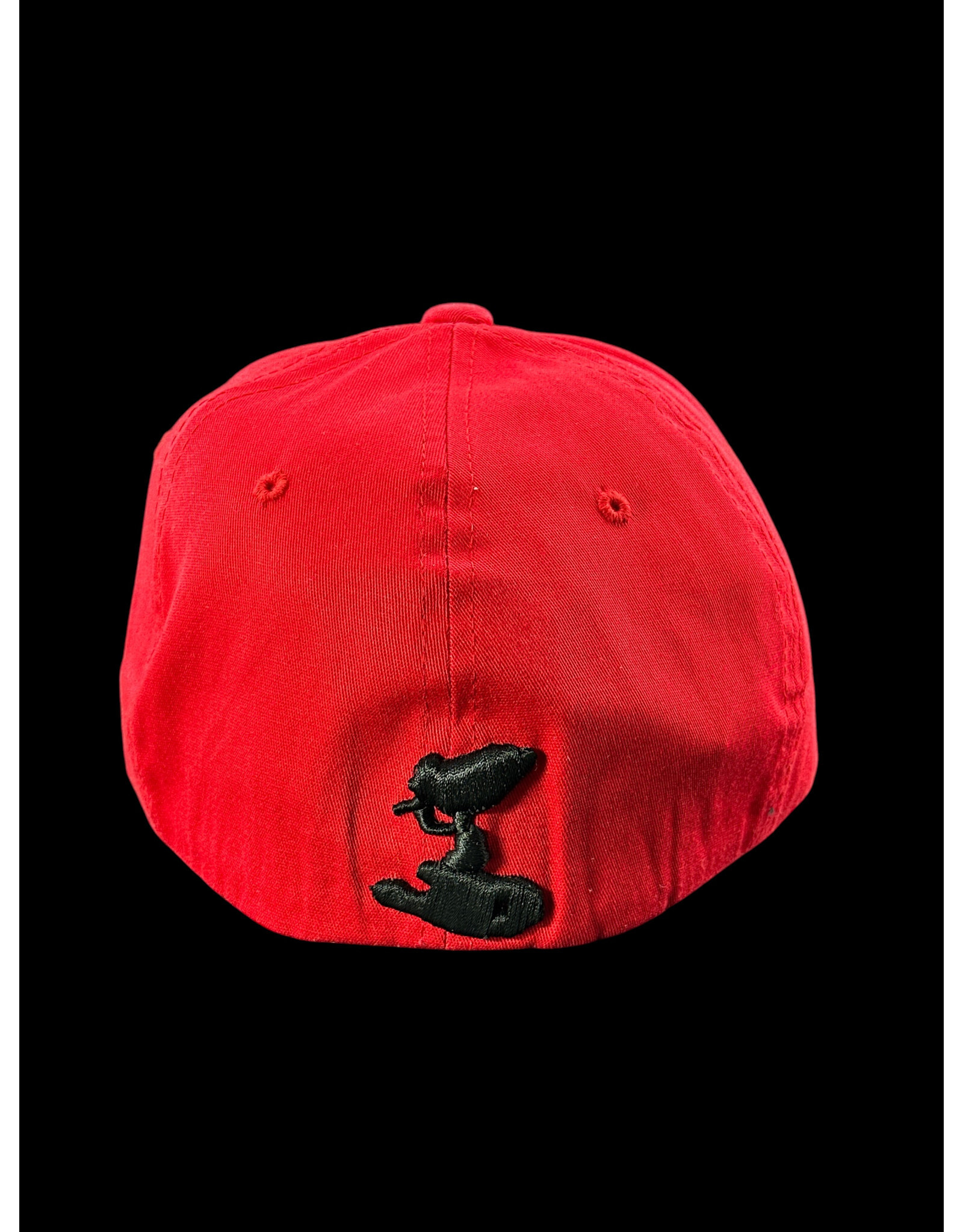 Borosyndicate Boro Red hat with rasta thread flexfit S / M