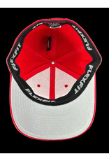 Borosyndicate Boro Red hat with rasta thread flexfit S / M