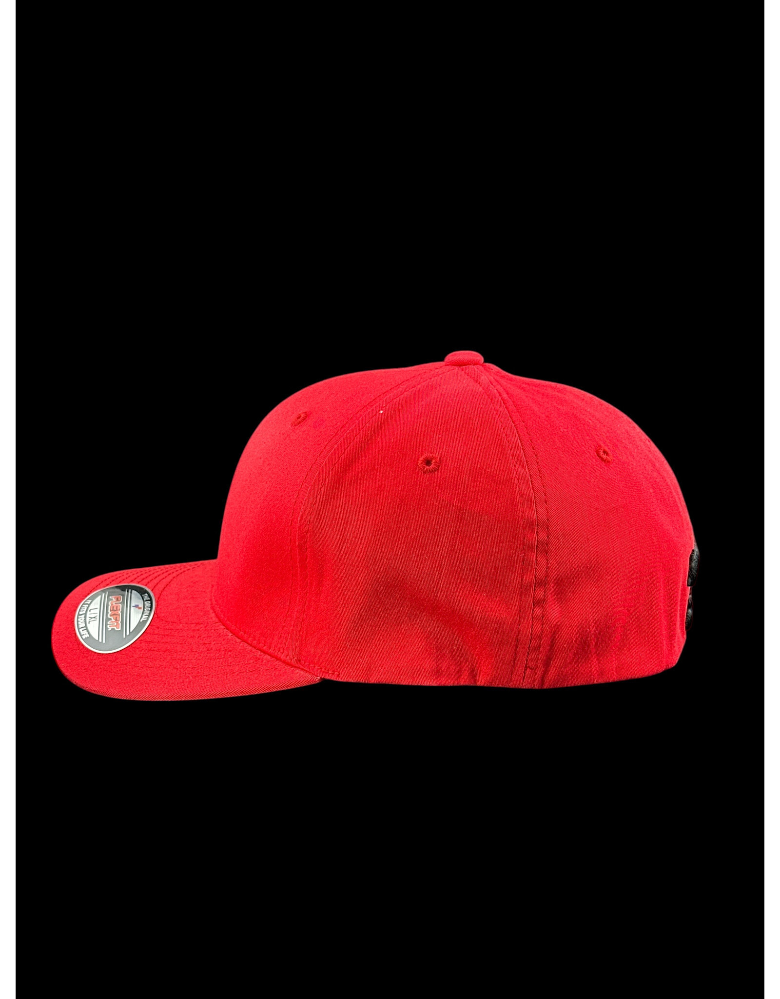 Borosyndicate Boro Red hat with rasta thread flexfit L / XL