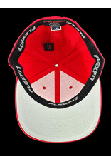 Borosyndicate Boro Red hat with rasta thread flexfit L / XL