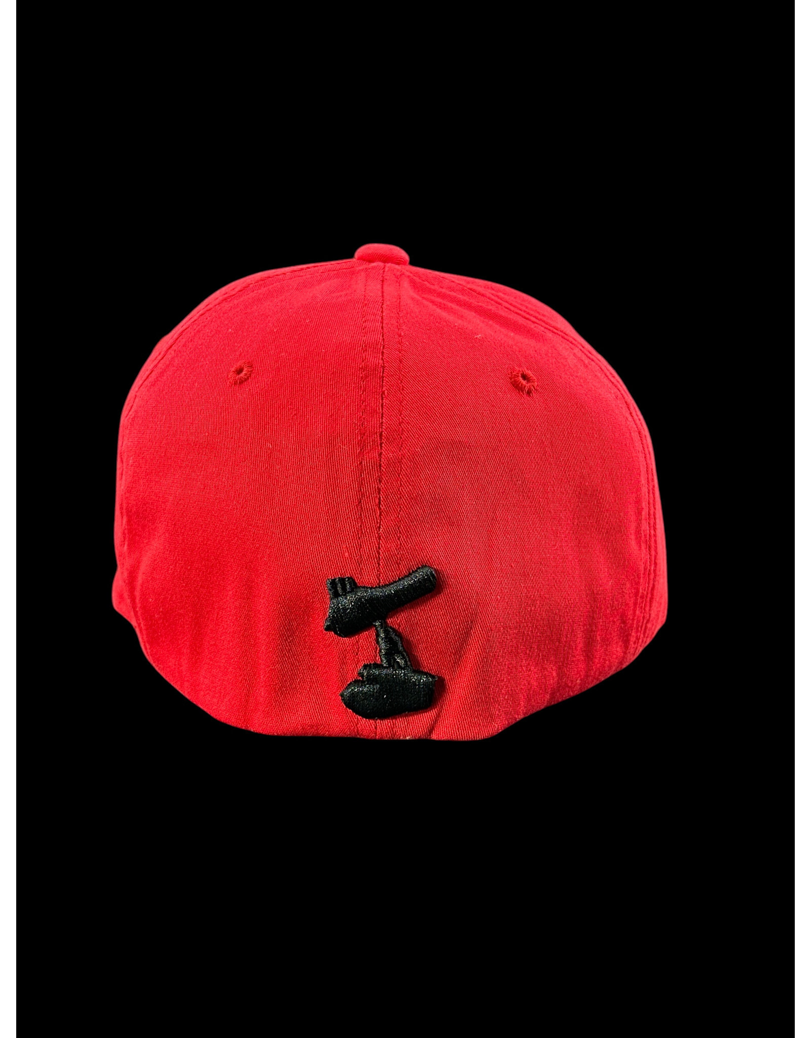Borosyndicate Boro Red hat with rasta thread flexfit L / XL