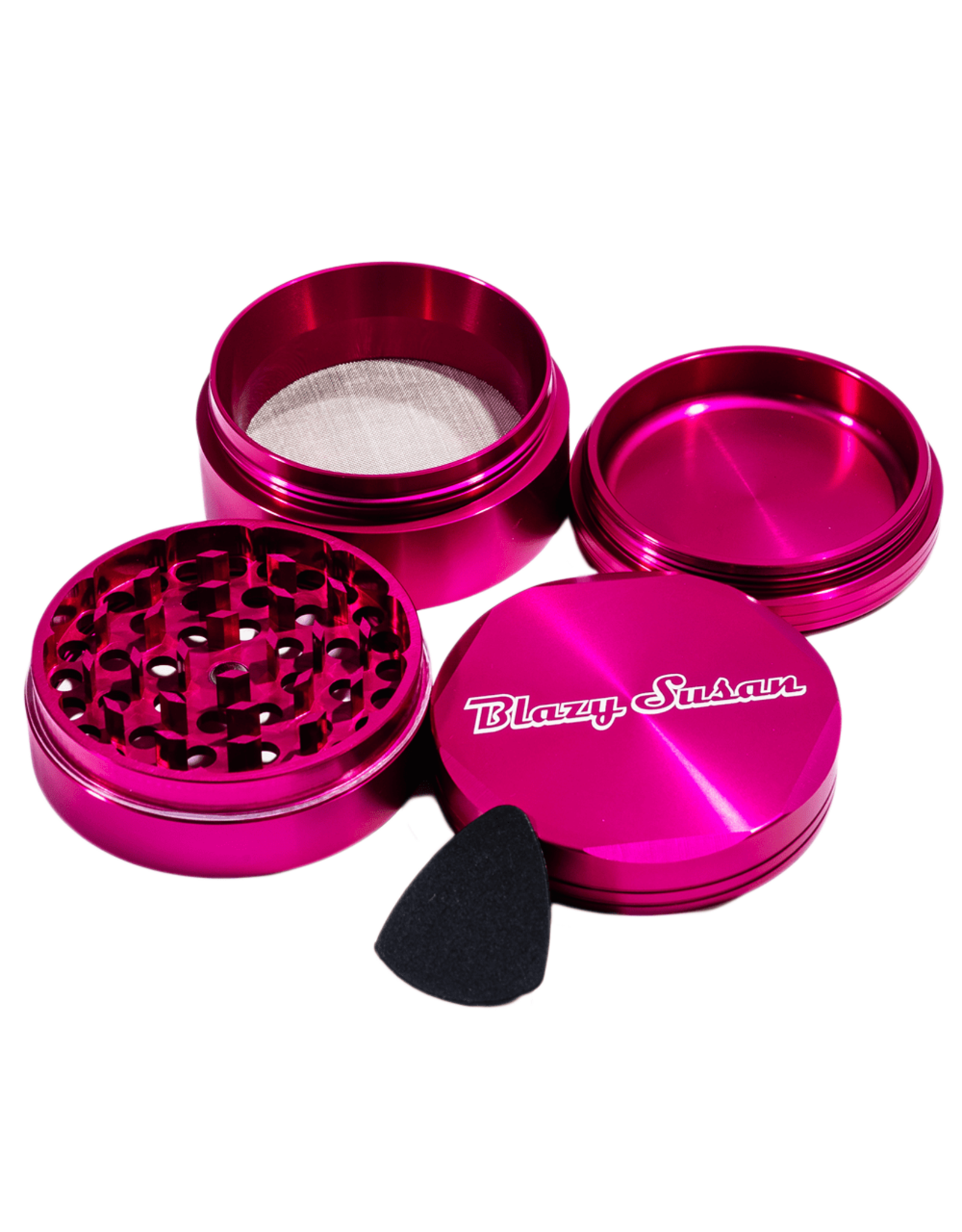 Blazy Susan Blazy Susan Hot Pink Grinder 4pc 2.5"