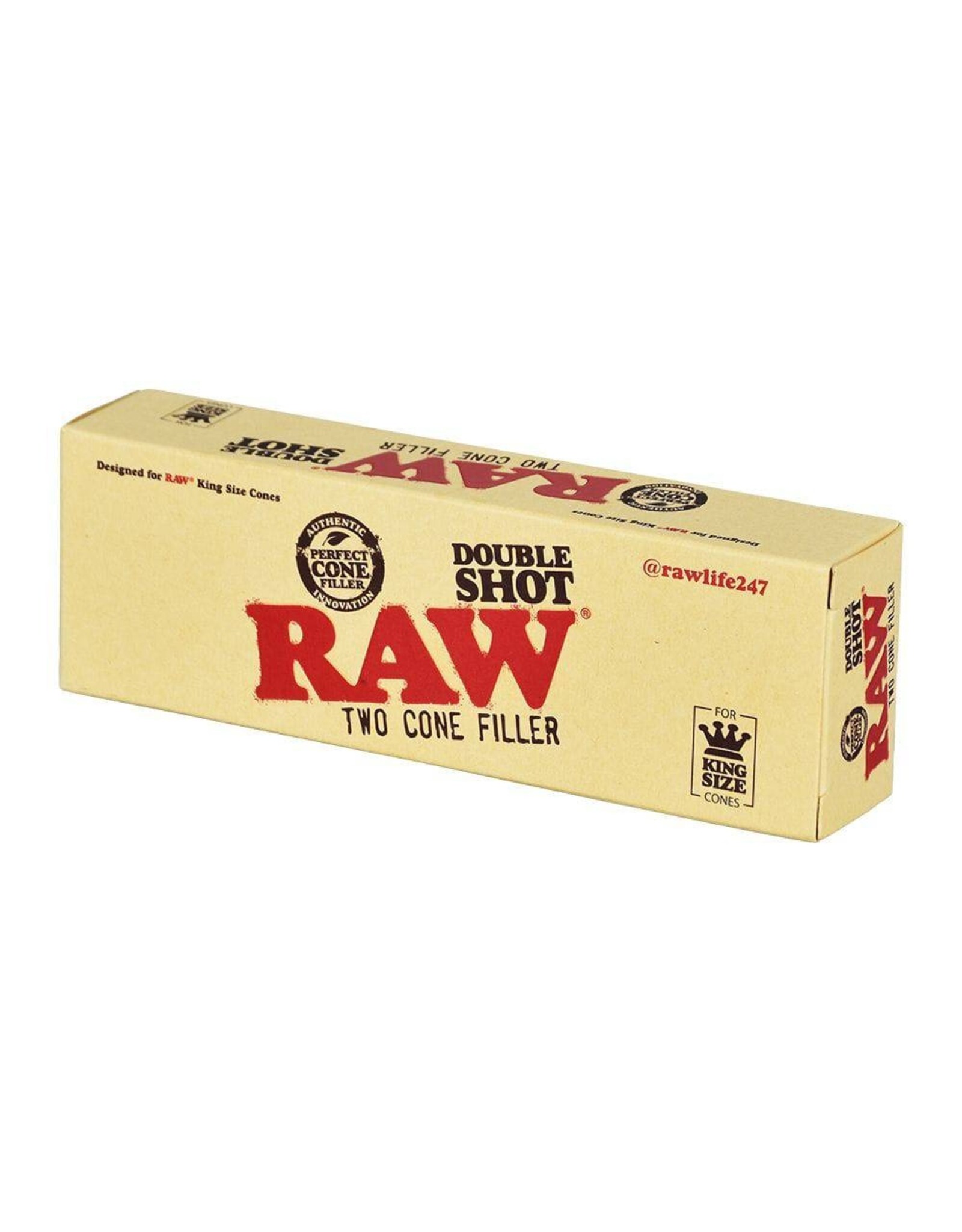 Raw Raw Double Shot Two King Size Cone Filler