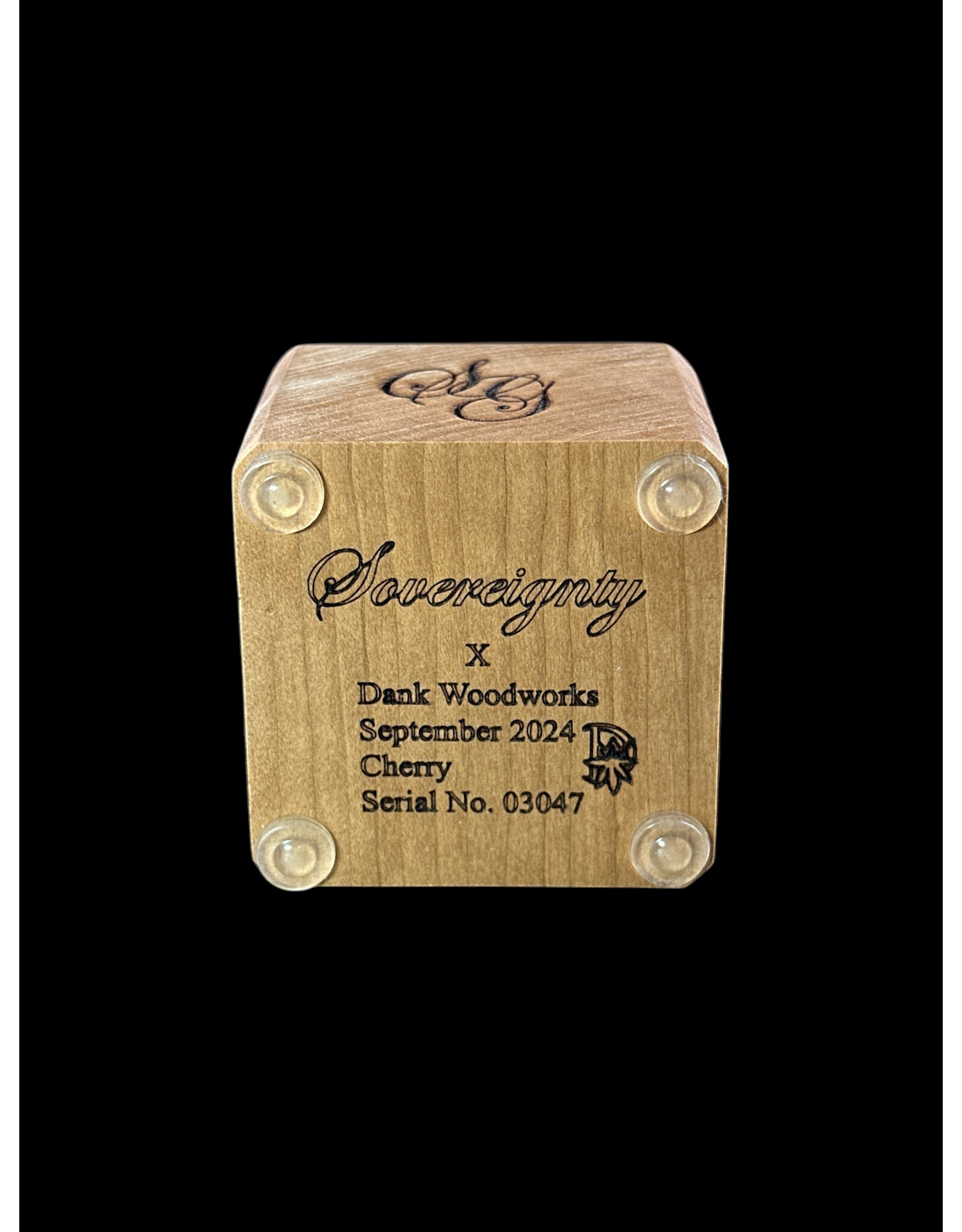Sovereignty glass Sov 1 Hole Stand Cherry