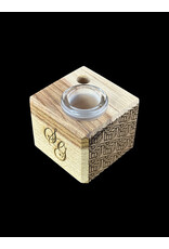 Sovereignty glass Sov 1 Hole Stand Hickory