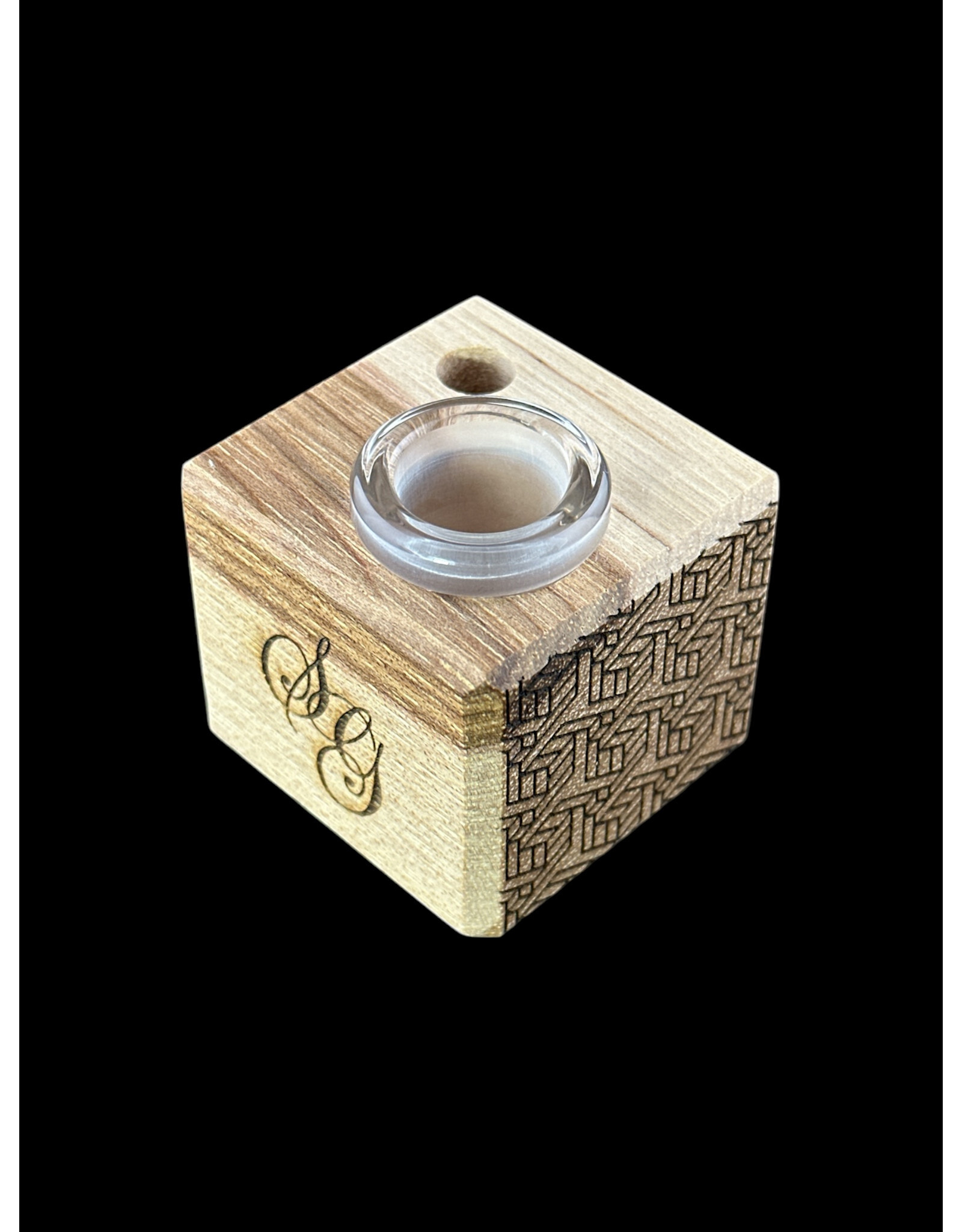 Sovereignty glass Sov 1 Hole Stand Hickory