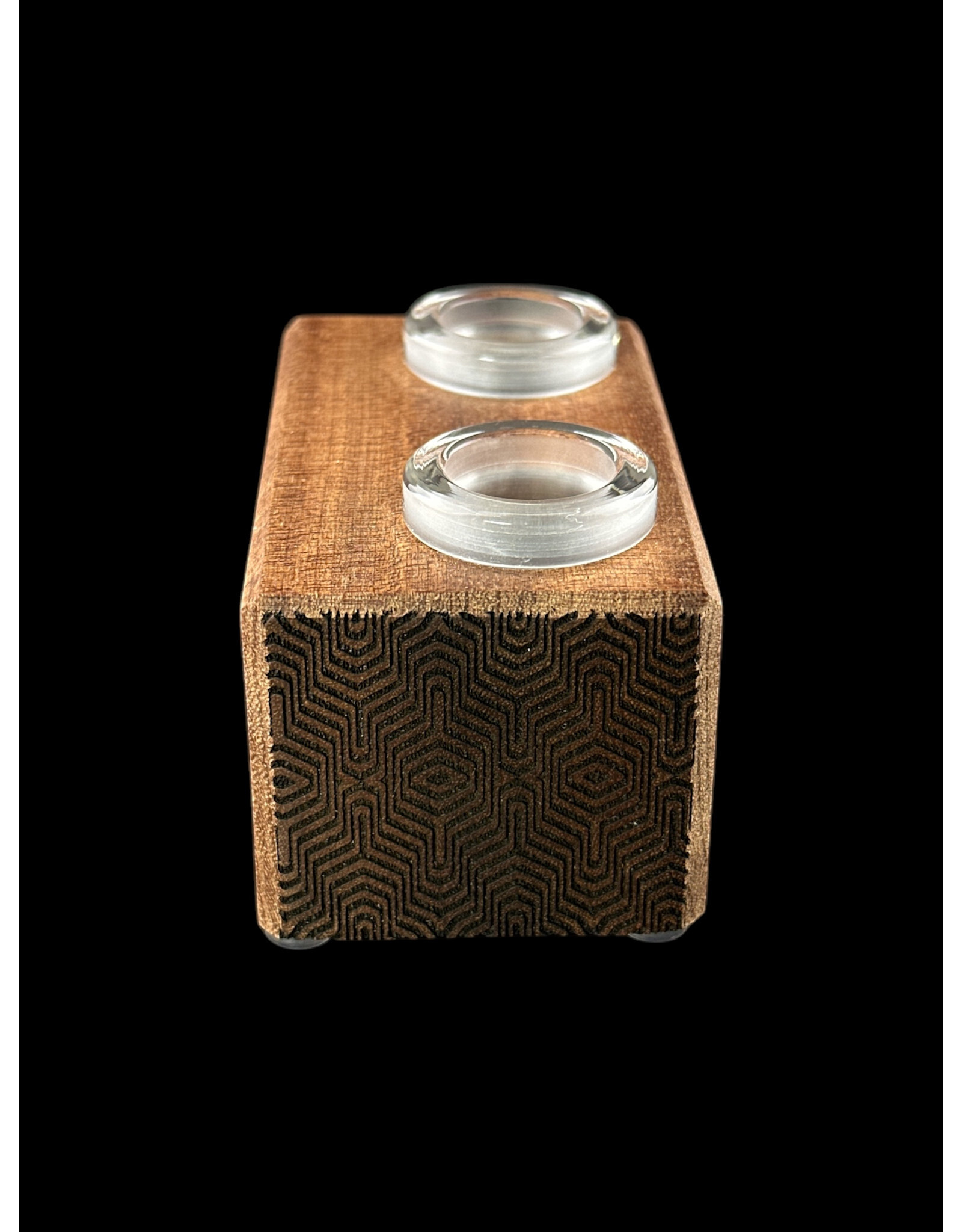 Sovereignty glass Sov 2 Hole Stand Sapele