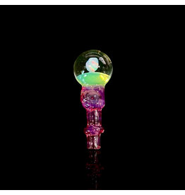 Tokr Glass Opal Marble Slyme / Rose Cloud Joystick Cap For Puffco Peak Pro 3DXL By Tokr Glass