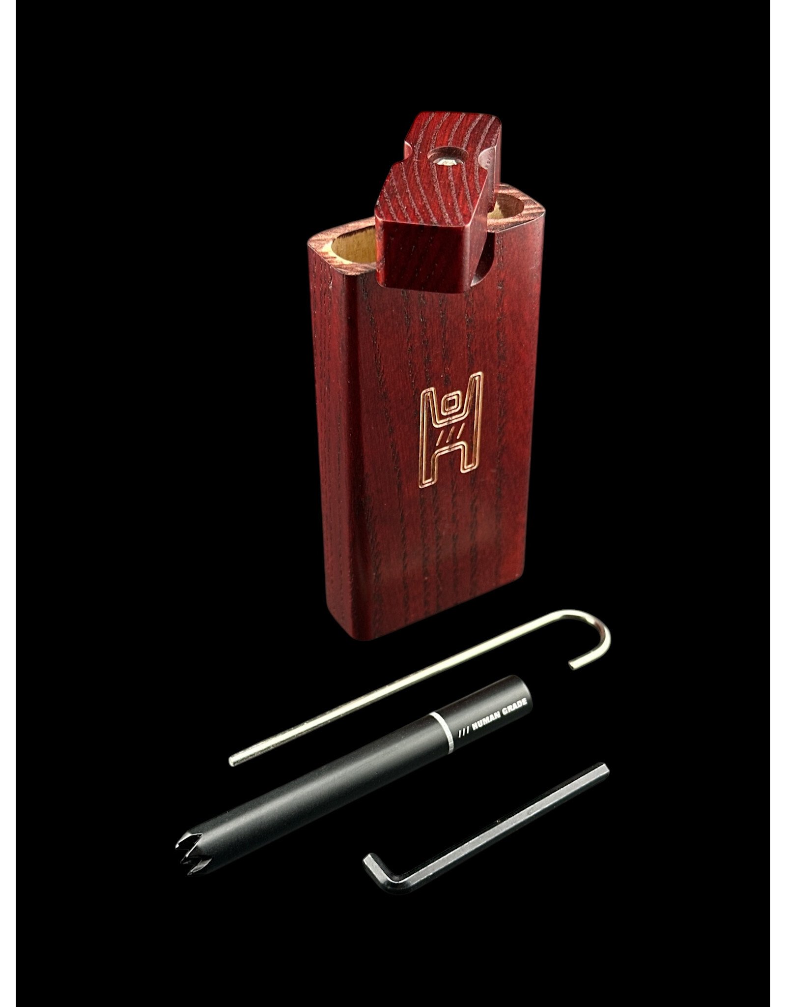 Human Grade Human Grade Red Wooden Dugout