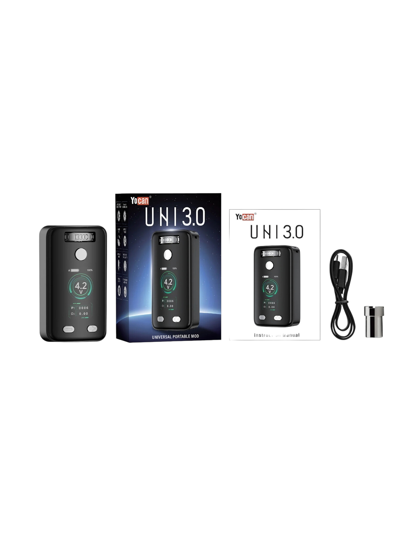 Yocan Yocan Uni 3.0 Box Mod Battery Black