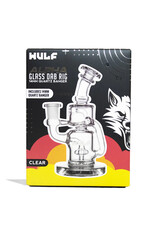 WULF MODS ALPHA Clear 14MM DAB RIG WITH QUARTZ BANGER