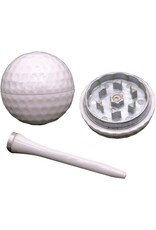 Golf Ball Grinder Set W/ Container And Chillum