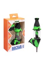 ooze Ooze Bectar Silicone Water Pipe And Nectar Collector Green And Black