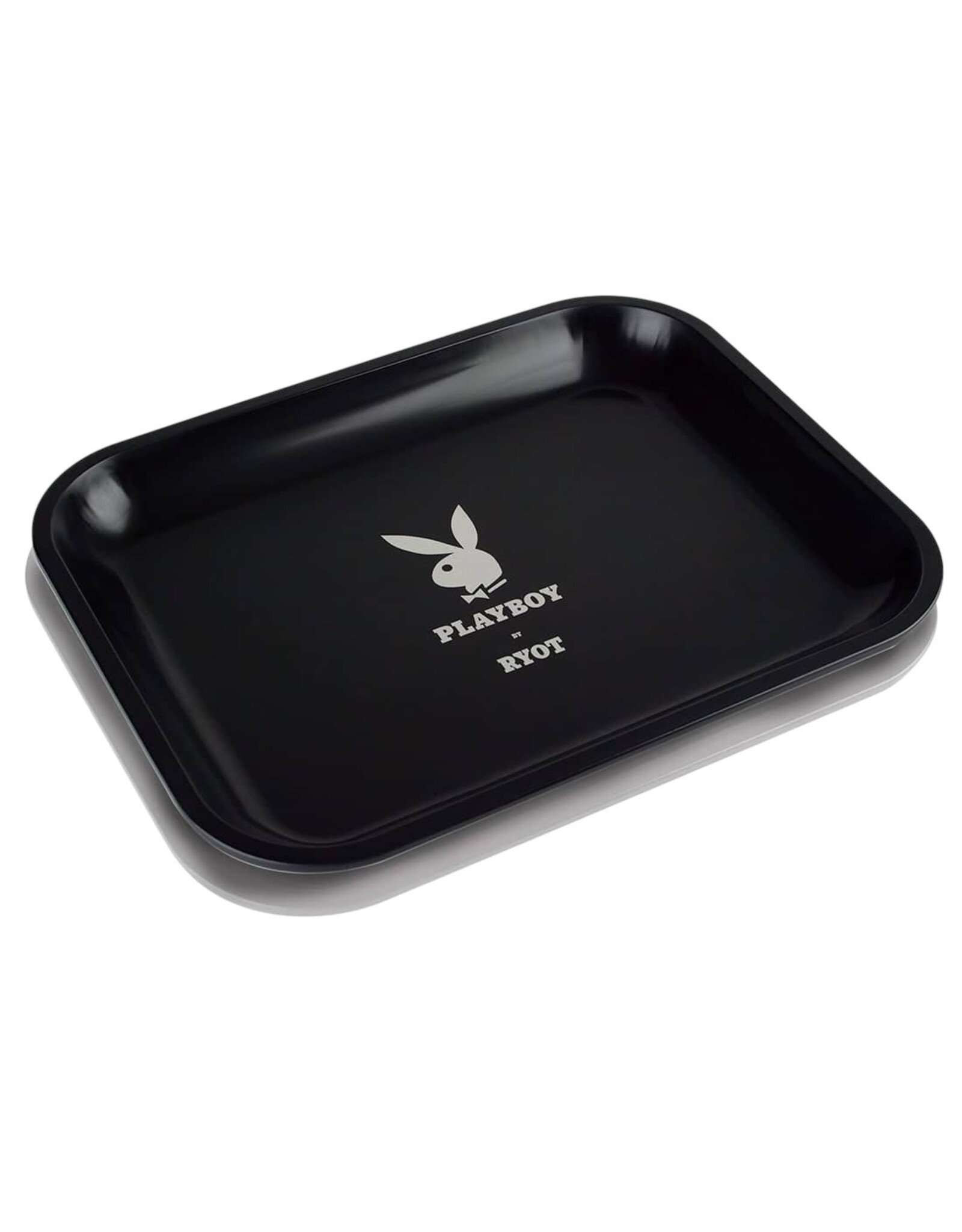 Ryot Ryot x Playboy Silver Bunny Large Rolling Tray 10"x12"