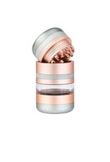 Kannastor Kannastör® GR8TR® V2 Series Jar Grinder Screen Chamber and Stainless Easy Change Screen™ Matte Rose Gold