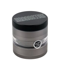 Kannastor Kannastor 4pc Grinder/Jar 2.5" Gunmetal