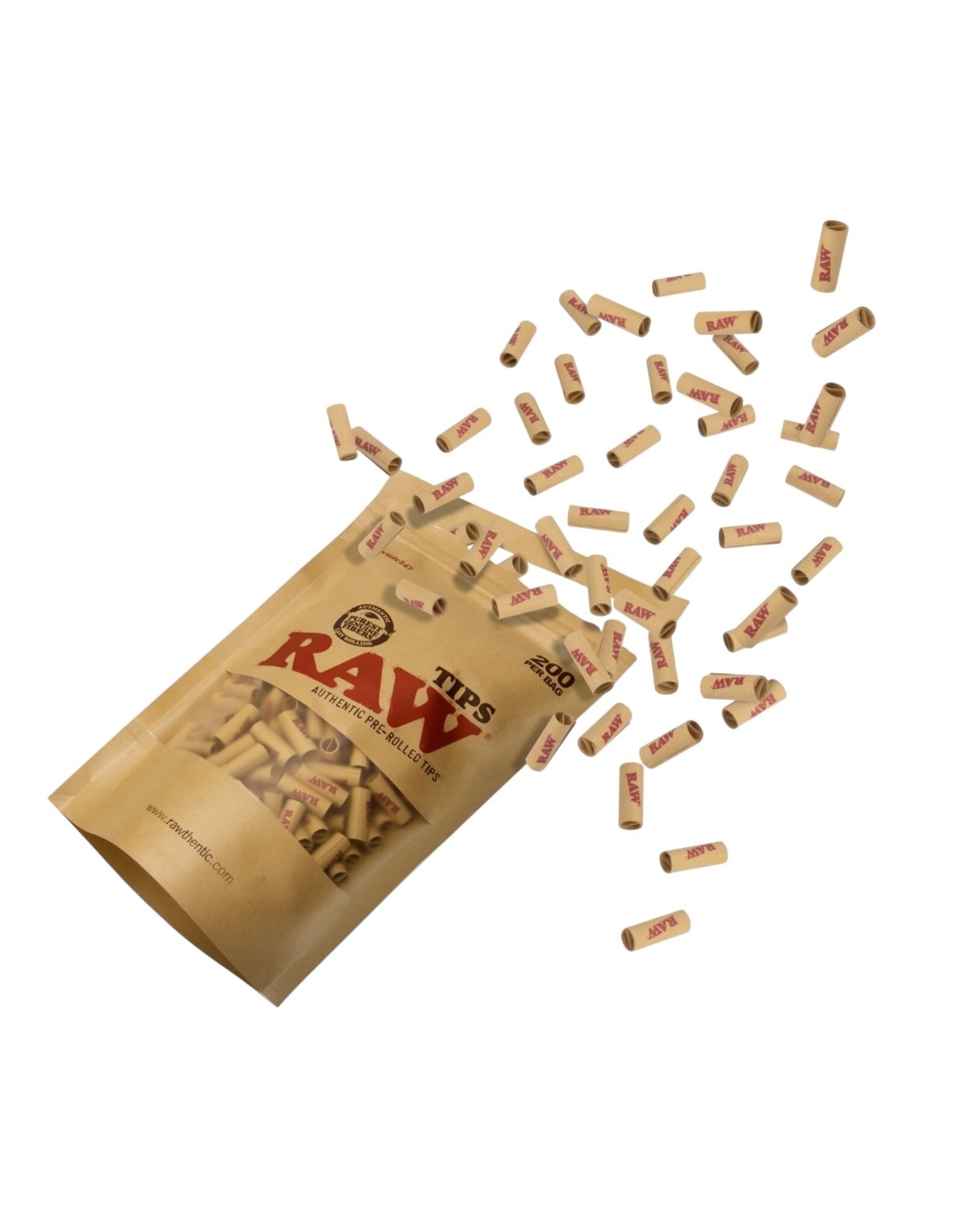 Raw Raw Pre Rolled Tips 200pc Bag