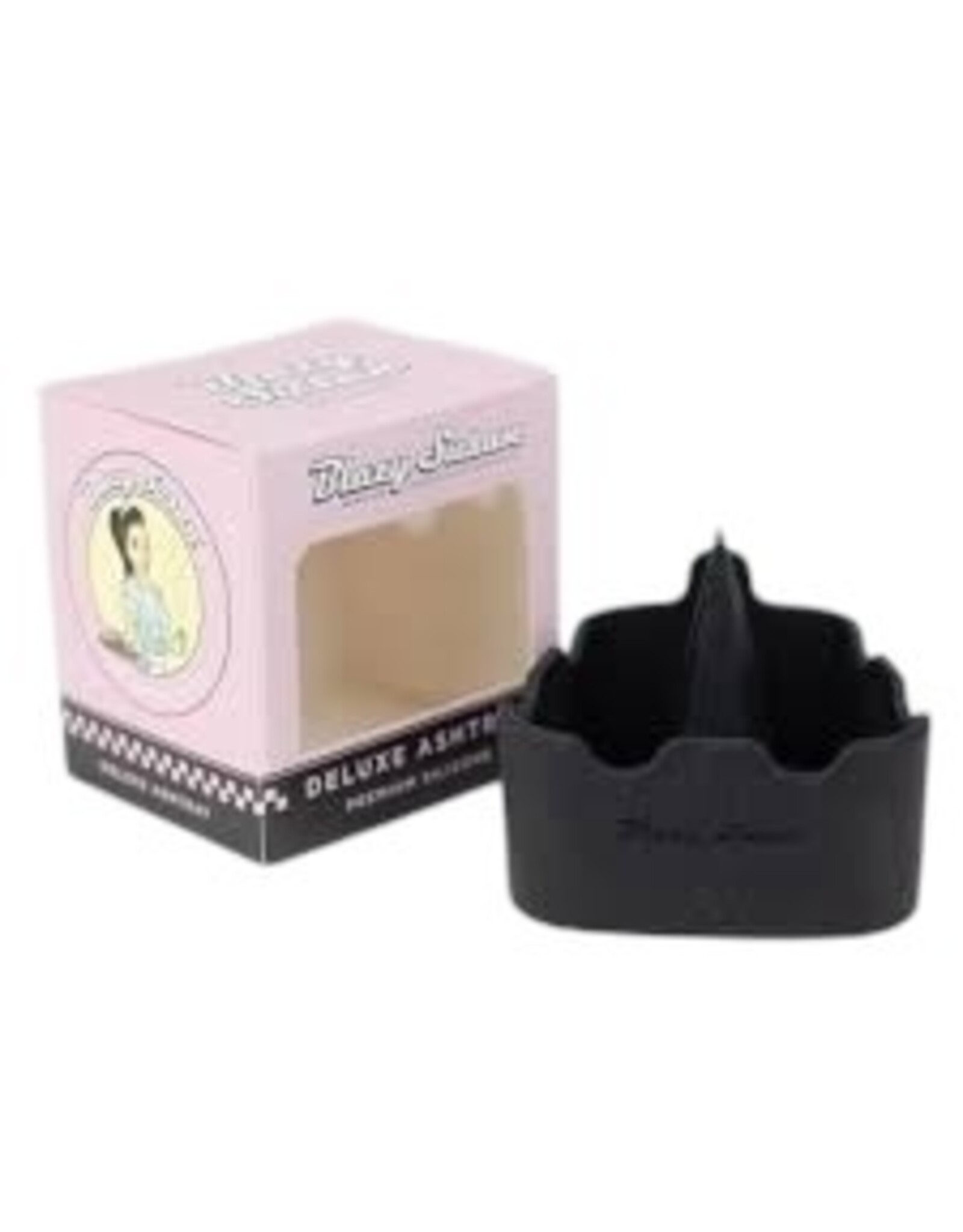 Blazy Susan Blazy Susan Black Deluxe Silicone Ashtray