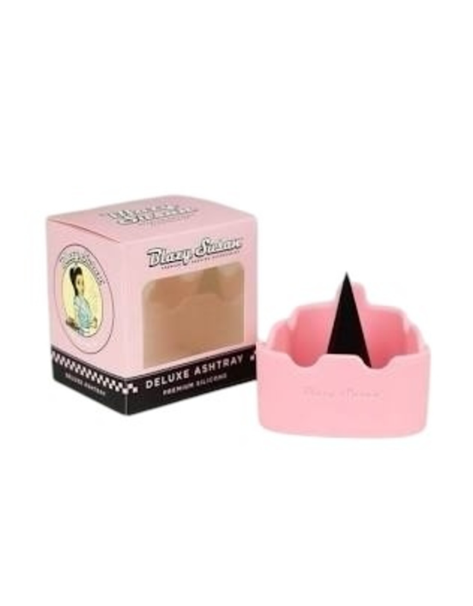 Blazy Susan Blazy Susan Pink Deluxe Silicone Ashtray