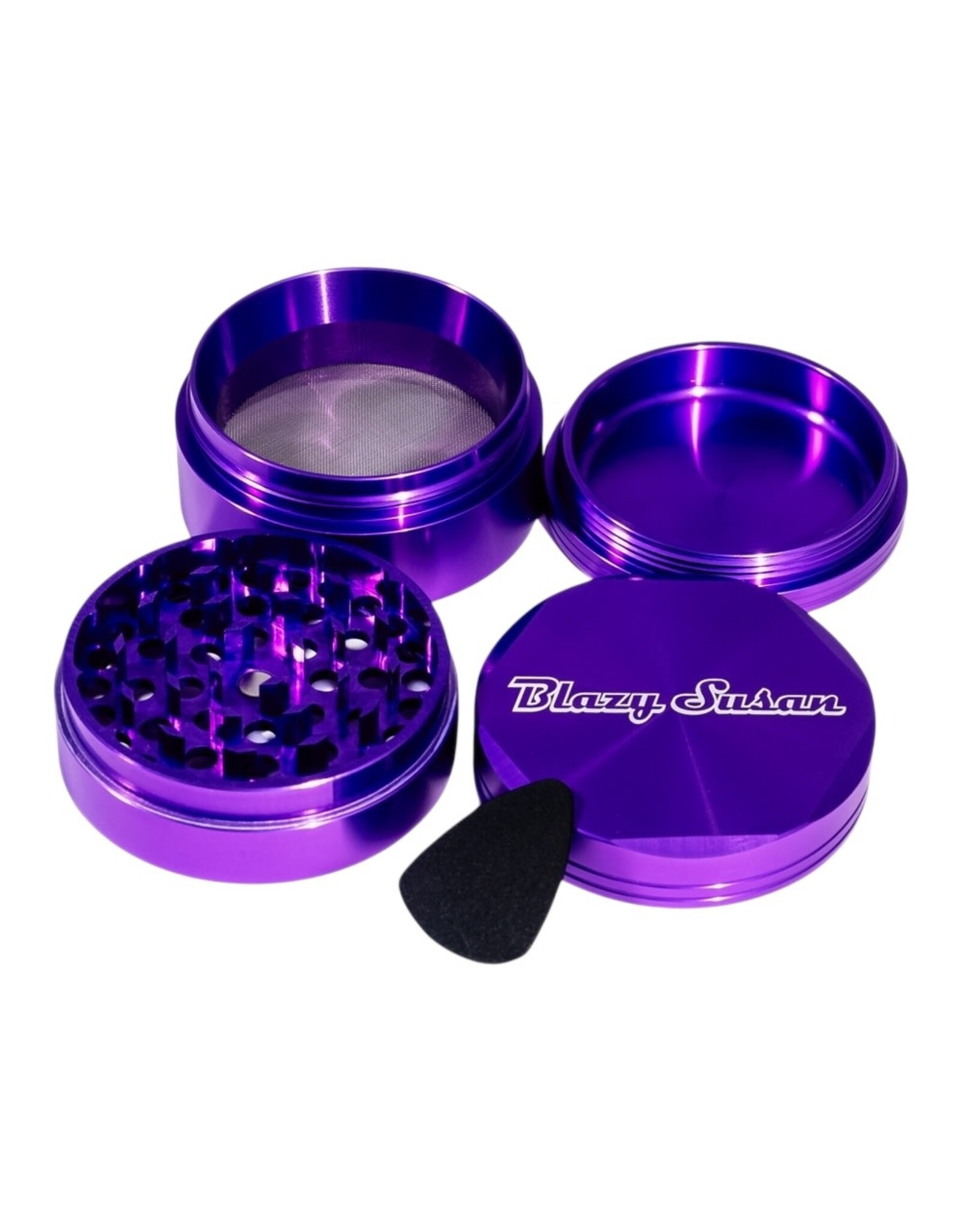 Blazy Susan Blazy Susan Purple Grinder 4pc 2.5"