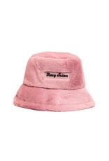 Blazy Susan Blazy Susan Pink Fuzzy Bucket Hat