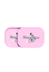 Blazy Susan Blazy Susan Pink Spacey Medium Rolling Tray With Lid