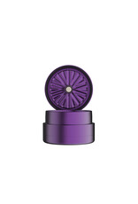 Flower Mill Flower Mill 2.5" Next Gen Standard Grinder Purple