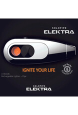 Solo Pipe Elektra Solo Pipe Chrome Rechargeable Pipe